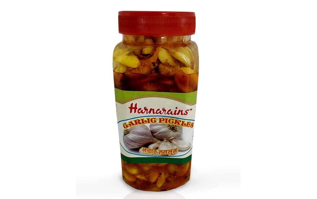 Harnarains Garlic Pickles    Jar  399 grams